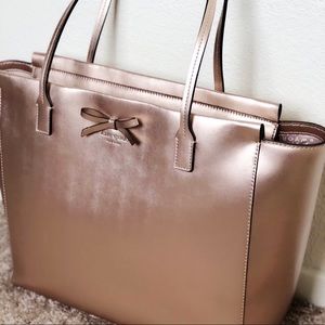 Kate spade gold tote